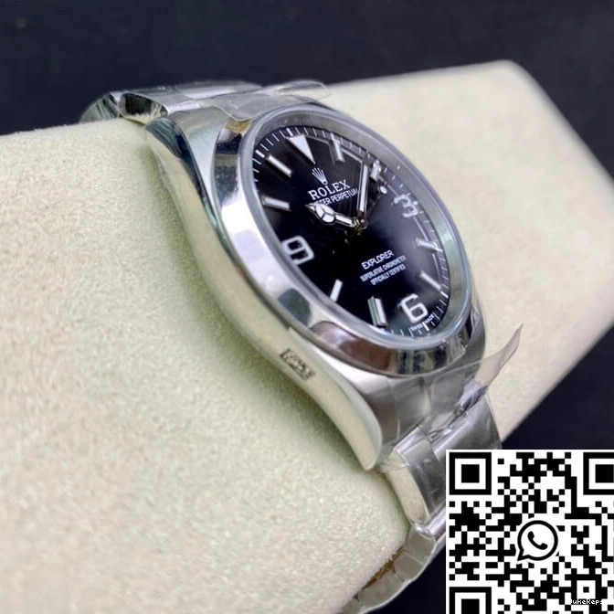 Steel 39MM Rolex M214270-0003 Factory Explorer Stainless AR 0423